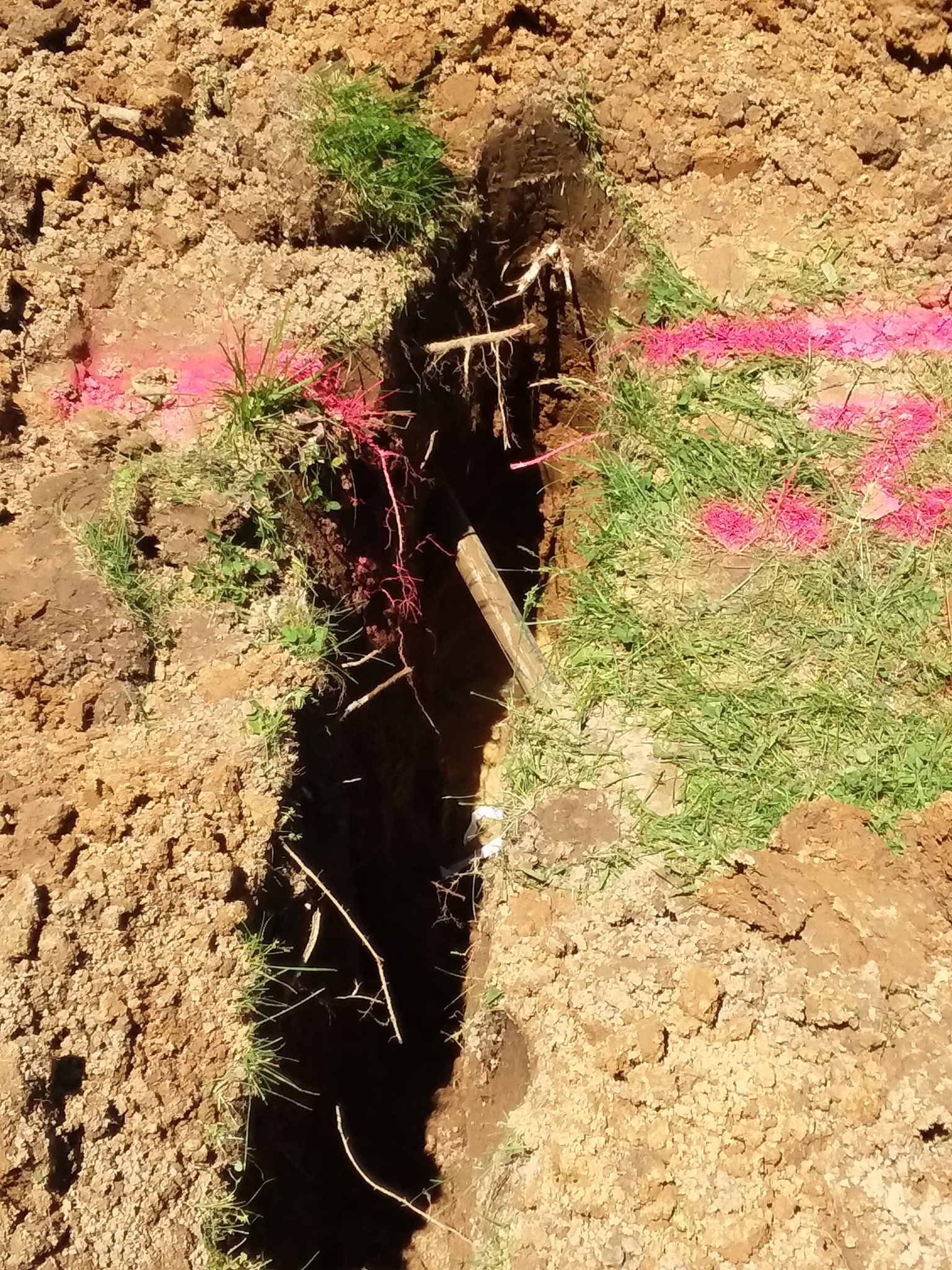 Utility crossing detail